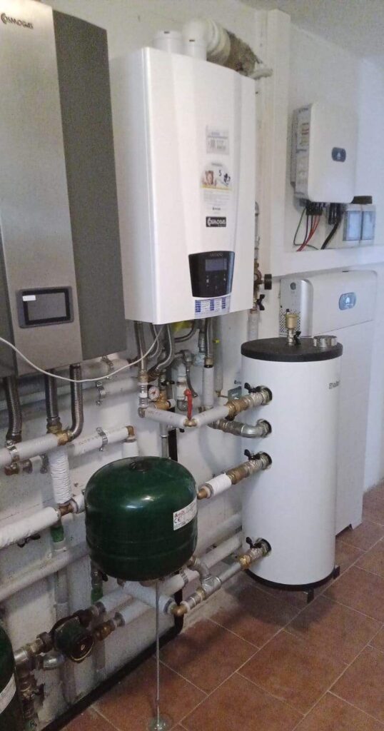 Giudici Giovanni Pompa di calore realizzazione impianto